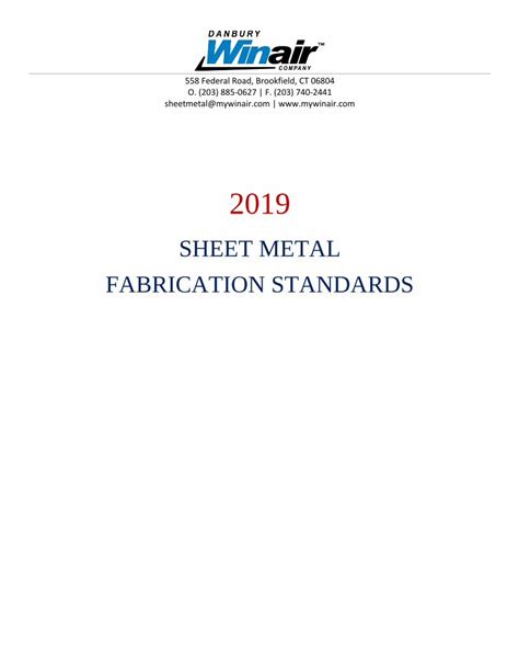 fabrication standards for sheet metal|sheet metal fabrication standards.